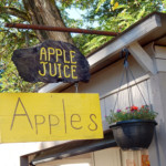 Apple Juice and Apples signs